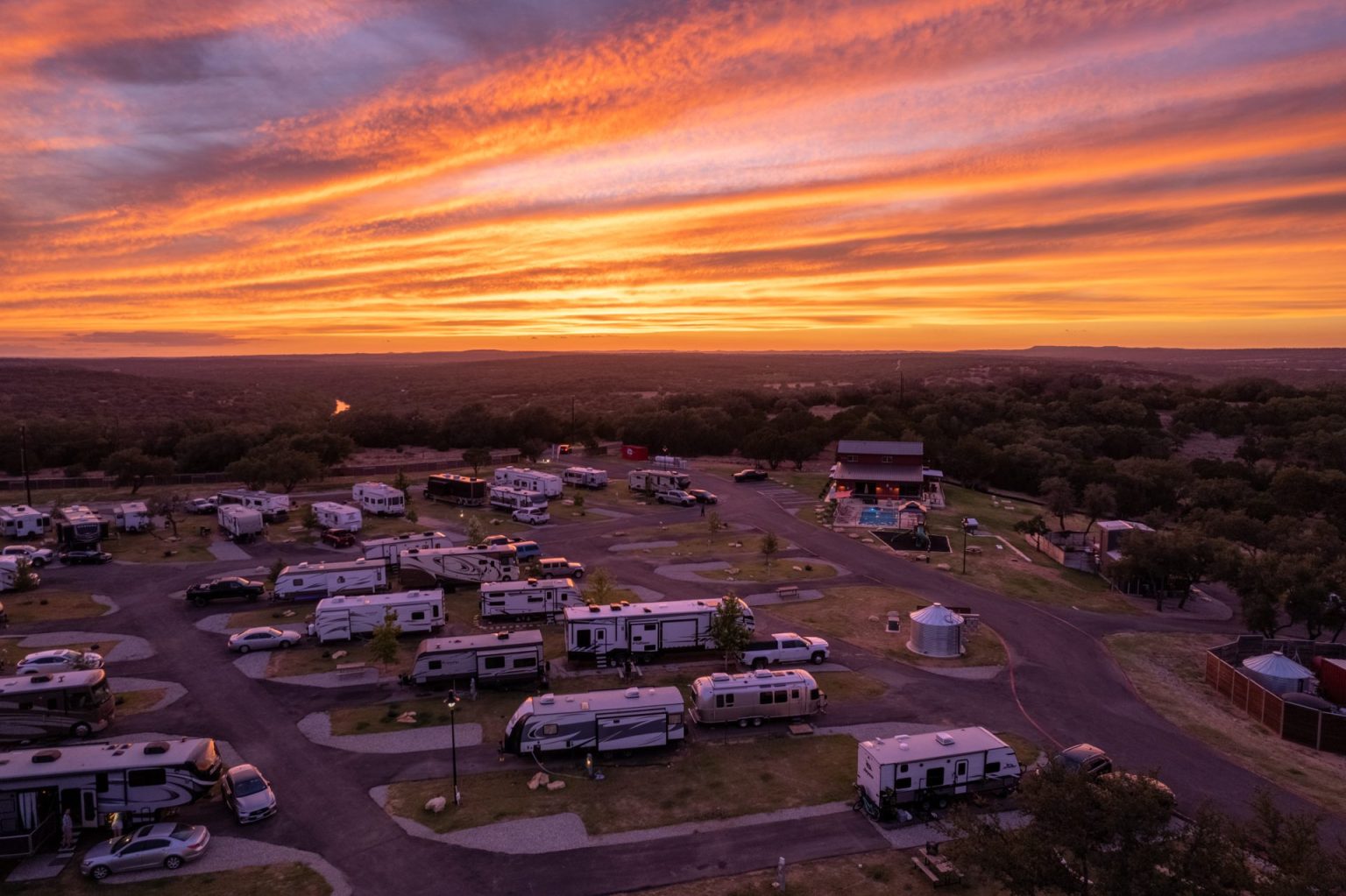 Buddy’s Backyard RV Resort RV Park Dripping Springs / Austin TX